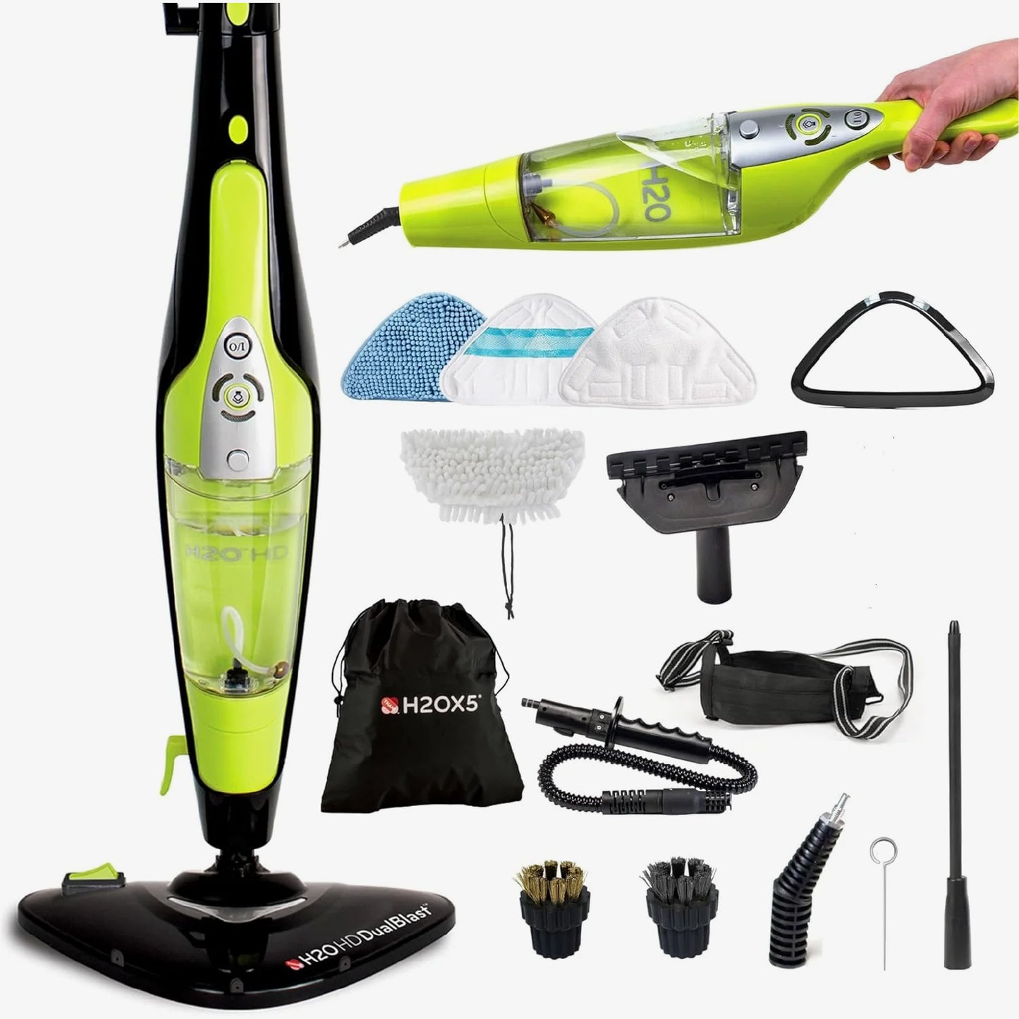 Nettoyeur Vapeur H2O HD® Double Jet Deluxe